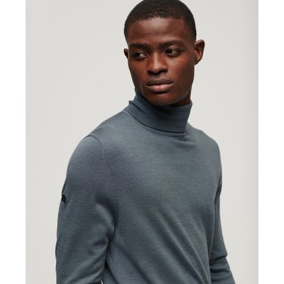 Pull à col roulé en mérinos SUPERDRY