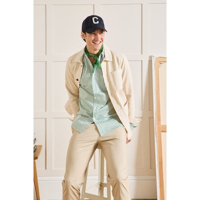 Chemise popeline rayée Regular Fit CYRILLUS