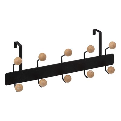 Patère Boule Bois 10 Têtes Pour Porte ATMOSPHERA