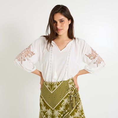 Blouse col V GRAIN DE MALICE