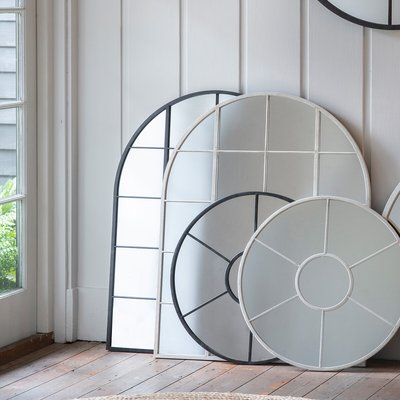 95x76cm Arched Window Mirror SO'HOME