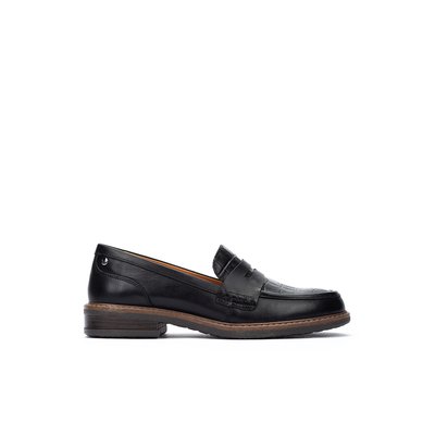 Mocassins à talon et semelle plateforme en cuir Angel Alarcon