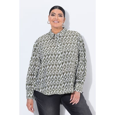 Chemisier imprimé, coupe oversize ULLA POPKEN
