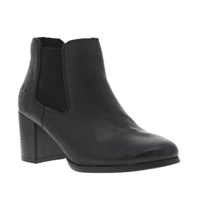Boots cuir talon décroché haut RIEKER