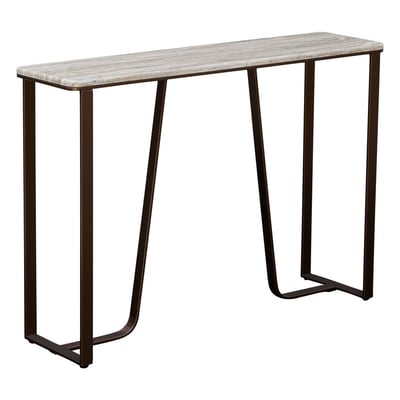 Console rectangulaire en acier GRAPHITE ATMOSPHERA