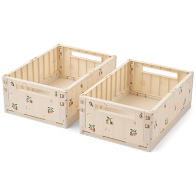 Lot de 2 caisses de rangement Weston M LIEWOOD