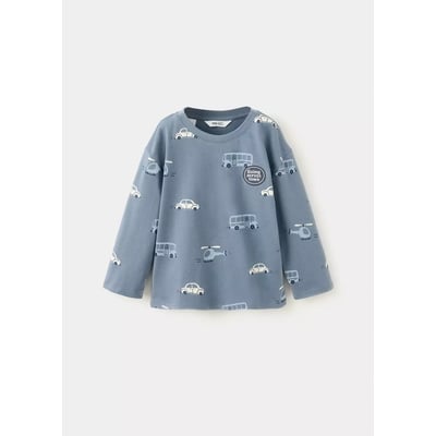 T-shirt 100 % coton à motifs MANGO BABY
