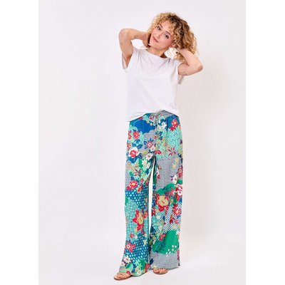 Pantalon large taille élastique ASTEC LA FIANCÉE