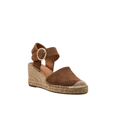 Sandales cuir velours femme PEDICONFORT