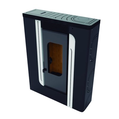 FM Poêle à granulés BP-300K 9,5kW Noir-Blanc FM BIOMASA