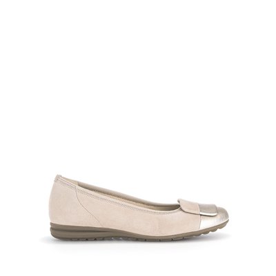 Ballerines en suède à talon plat GABOR