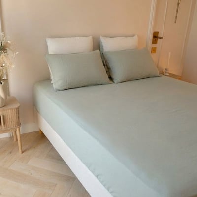 Drap-housse - Gaze de coton - LOUISE MAISON AUBERTIN
