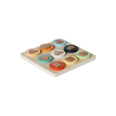 Puzzle des formes 2 en 1en bois FSC® VERTBAUDET