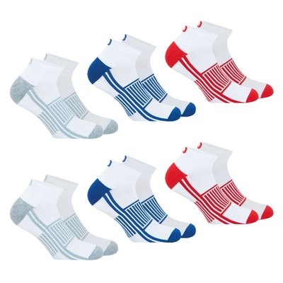 Chaussettes basses, lot de 6 paires, SPORT WILSON