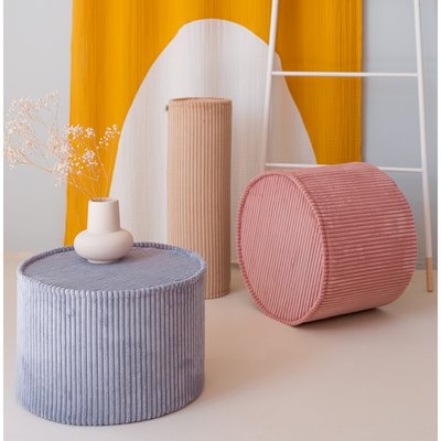 Pouf enfant velours côtelé POUFFE WIGIWAMA