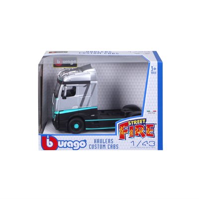 1/43 street fire - cabine de camion mercedes benz actros & volvo fh16 - assortiment BBURAGO