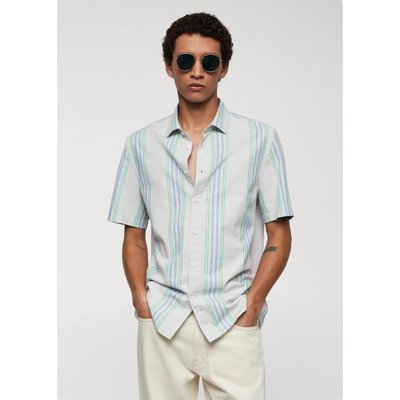 T-shirt soft coton égyptien poche MANGO MAN