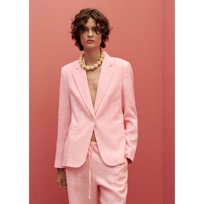 Blazer costume lin MANGO
