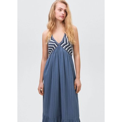 Maxi robe empiècement crochet MANGO TEEN