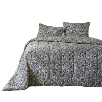 Couette coton imprimee Malia en fleurs EDEN