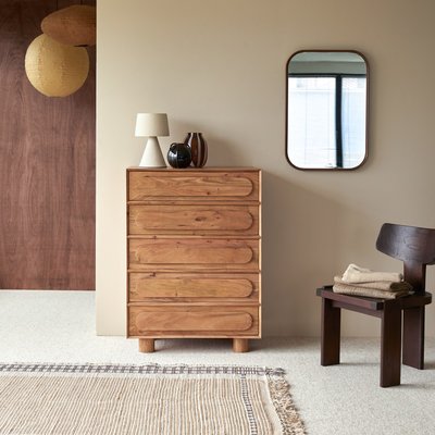 Chiffonnier en acacia massif OLGA TIKAMOON