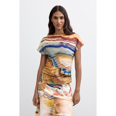T-shirt imprimé en maille DESIGUAL