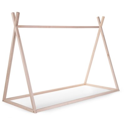 Lit tipi junior bois 90x200 cm bois naturel CHILDHOME