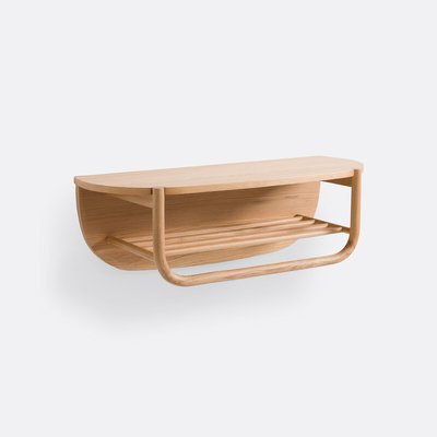 Jucca Oak Wall Shelf & Rail LA REDOUTE INTERIEURS