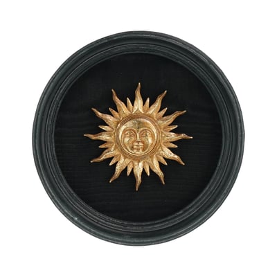 Déco murale soleil 13.5cm EMDE