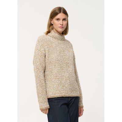 Pull droit en maille bicolore HUMILITY