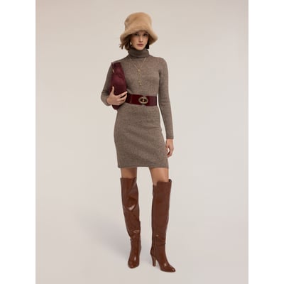 Robe Longue Motivi Pour Femme - Taille XS - Multicolore En Polyester - Manches Longues - Neuve Avec étiquettes
