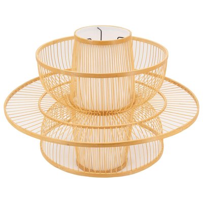 Abat-jour seul design en bambou naturel AUBRY GASPARD