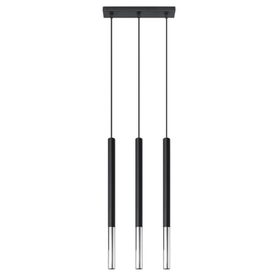 Suspension Acier Noir/Chromé G9 3 Mozaica Line EDEN
