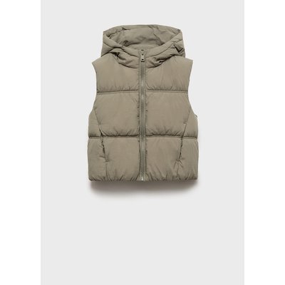 Gilet matelassé à capuche MANGO KIDS