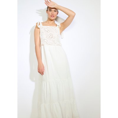 Robe longue à nouer aux épaules LOLALIZA