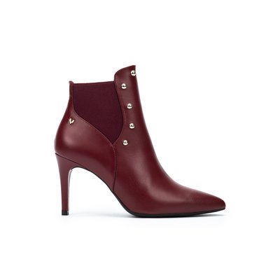 Bottines à talon cuir THELMA MARTINELLI