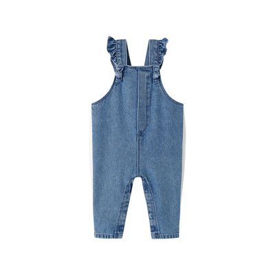 Salopette en denim VERTBAUDET
