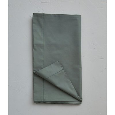 Taie de traversin percale de coton LUMIERE SYLVIE THIRIEZ