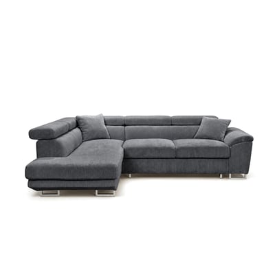 Canapé d'angle gauche 5 places convertible, BAOJI LISA DESIGN