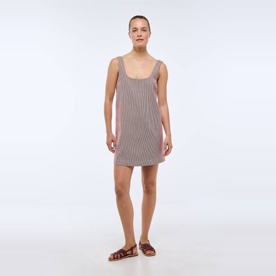 Robe courte rayée en coton BIO GOTS MONOPRIX