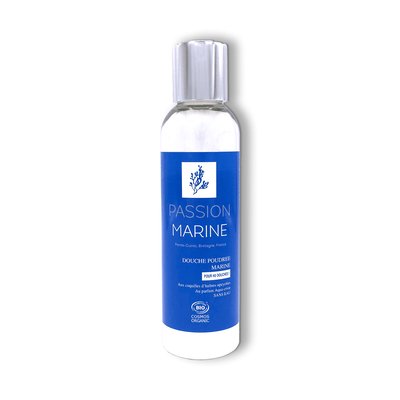Gel douche marin en poudre sans eau PASSION MARINE