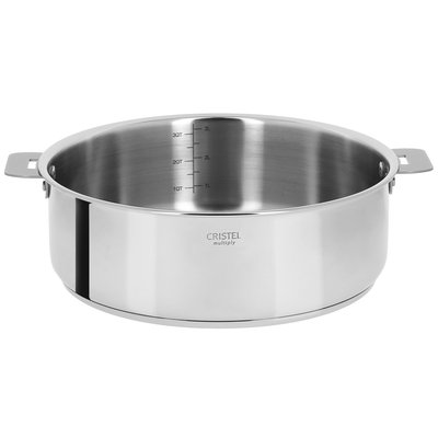 Sauteuse inox Multiply à poignée amovible CASTELINE CRISTEL