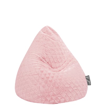 Pouf poire FLUFFY HEARTS L SITTING POINT