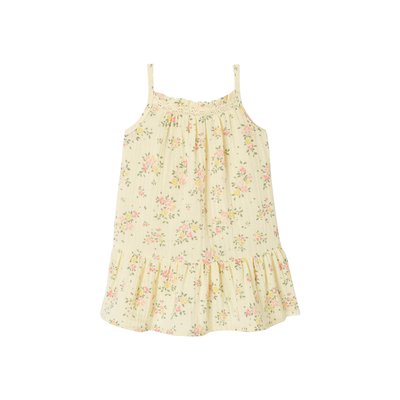 Ensemble fleuri robe et culotte naissance VERTBAUDET