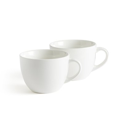 Lot de 2 bols à anse en porcelaine, Ginny LA REDOUTE INTERIEURS