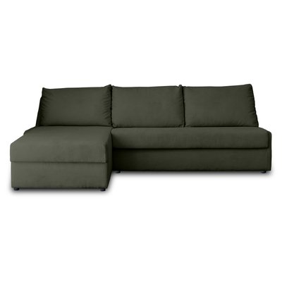 Canapé d'Angle Convertible en Velours côtelé 4 places - PALMIRA LISA DESIGN