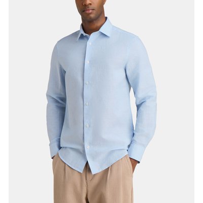 Chemise droite hali en lin et coton GALERIES LAFAYETTE