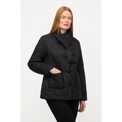 Veste matelassée, bordure en perles, col en V ULLA POPKEN