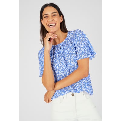 Blouse crêpe reliéfé DAMART