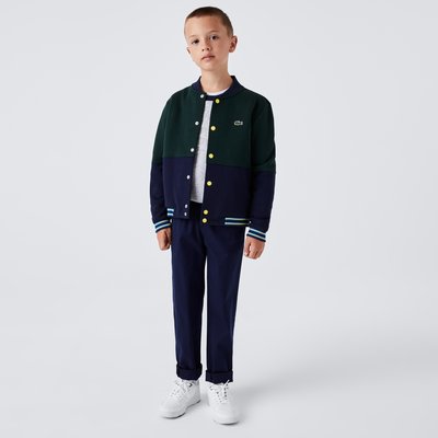 Pantalon chino gabardine de coton stretch LACOSTE